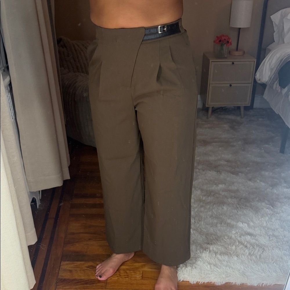 Olive Pants, size 6